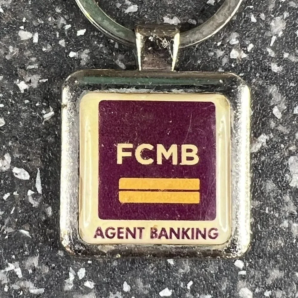 Vintage FCMB Agent Banking Keychain Keyring